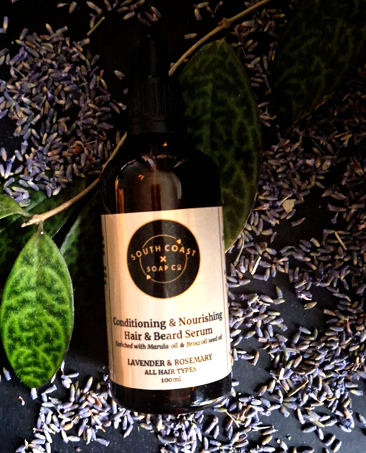 LAVENDER & ROSEMARY HAIR AND BEARD SERUM