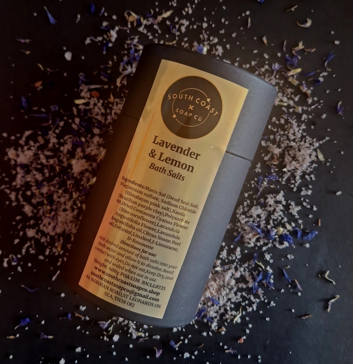 LAVENDER & LEMON BATH SALTS