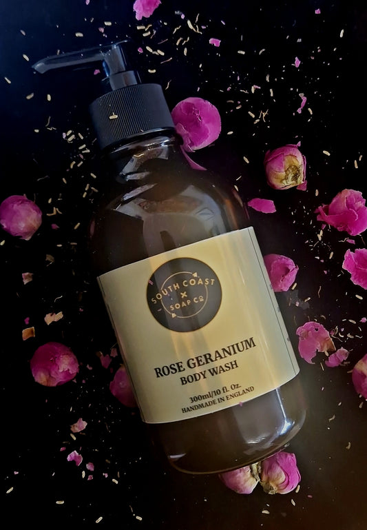 ROSE GERANIUM BODY WASH