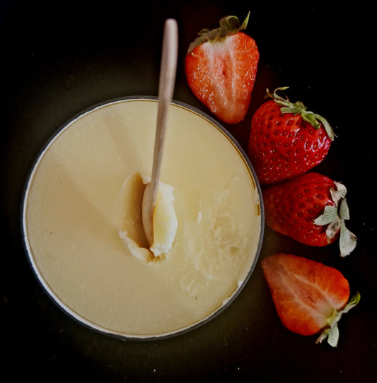 STRAWBERRY & PEPPERMINT HAIR AND BODY CONDITIONING BALM