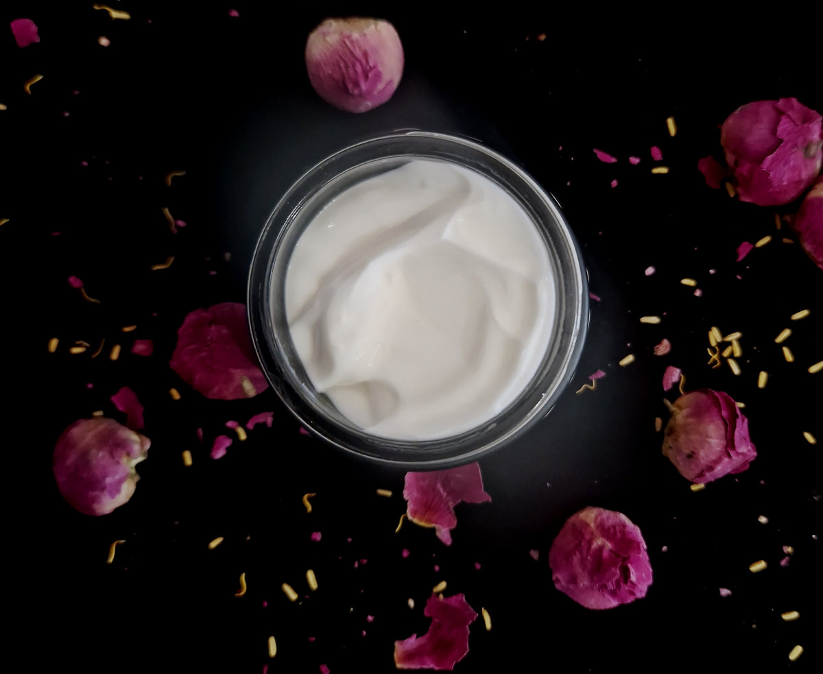 ROSE GERANIUM & LEMON HYAURONIC ACID FACE CREAM