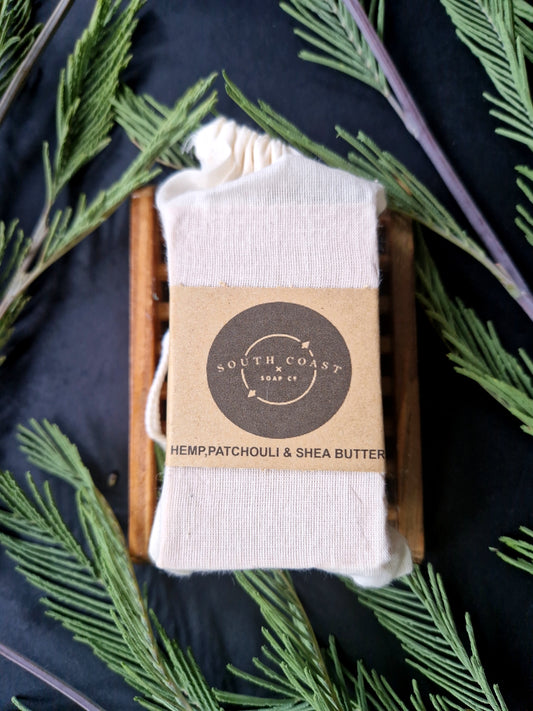 HEMP, PATCHOULI & SHEA BUTTER SOAP