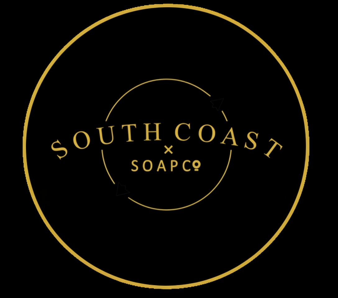 Southcoast Soap Co Logo with Black Arrows